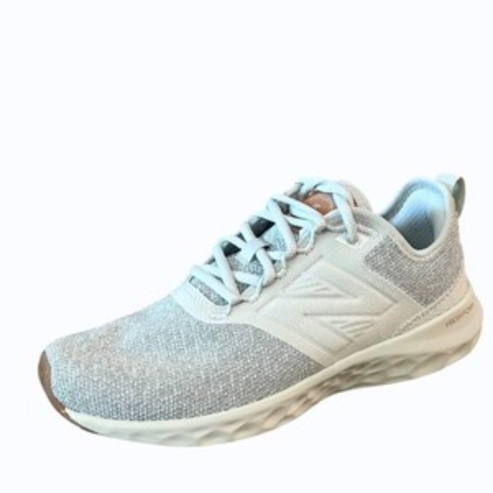 New Balance Fresh Foam Spt v4 Womens Silver Moss Running Shoes Size 8